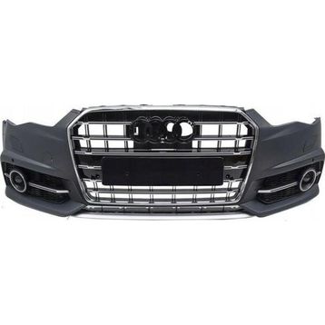 Auto GP Audi A6 S6 2012 2015 4G C7 Ön Tampon ve Panjur Seti