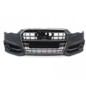 Auto GP Audi A6 S6 2012 2015 4G C7 Ön Tampon ve Panjur Seti