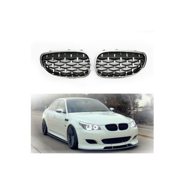 Auto GP BMW E60 Diamond Model 5 Serisi Ön Panjur Böbrek