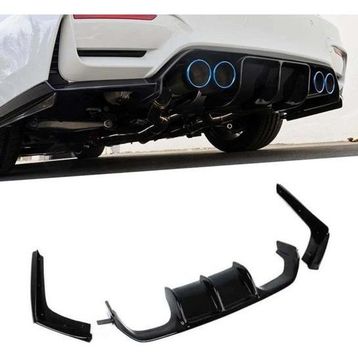 Auto GP BMW F30 F80 M3 Vorsteiner Pianoblack Arka Tampon Difüzörü