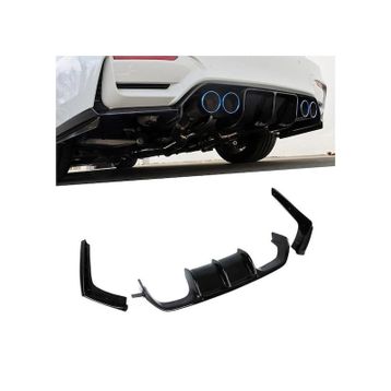 Auto GP BMW F30 F80 M3 Vorsteiner Pianoblack Arka Tampon Difüzörü