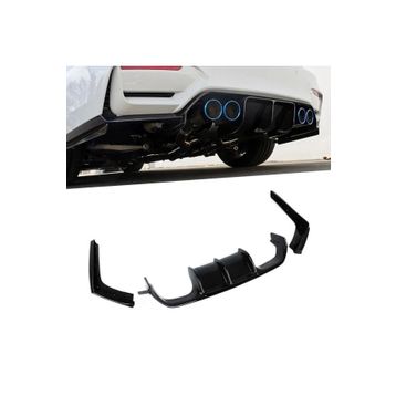 Auto GP BMW F30 F80 M3 Vorsteiner Pianoblack Arka Tampon Difüzörü