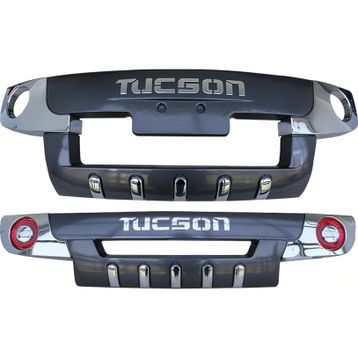 Auto GP Hyundai Tucson 2004 2009 Ön Arka Tampon Koruma Difüzör