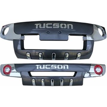 Auto GP Hyundai Tucson 2004 2009 Ön Arka Tampon Koruma Difüzör