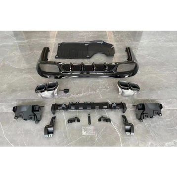 Auto GP Mercedes W206 C63 2020+ Arka Tampon Difüzör ve Egzoz Seti