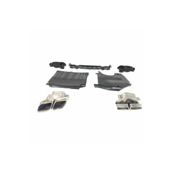 Auto GP Mercedes W206 C63 2020+ Arka Tampon Difüzör ve Egzoz Seti
