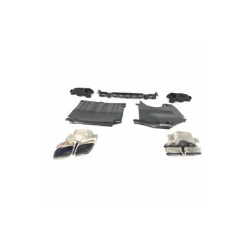 Auto GP Mercedes W206 C63 2020+ Arka Tampon Difüzör ve Egzoz Seti