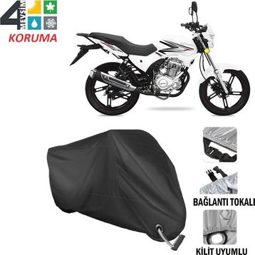 Autoes Yuki SK 150-9 Kilit Uyumlu Motosiklet Brandası