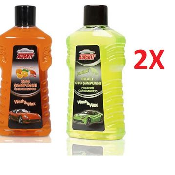 Autokit 1 lt Cilalı Oto Şampuan