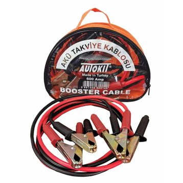 Autokit 600 Amper Akü Takviye Kablosu