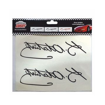 Autokit FA1-879 Kemal Atatürk Oto Sticker