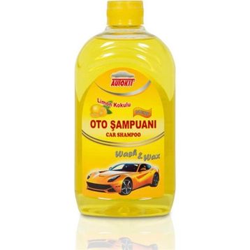 Autokit Limonlu 500 ml Oto Şampuanı