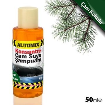 Automix 50 ml Cam Suyu Şampuanı
