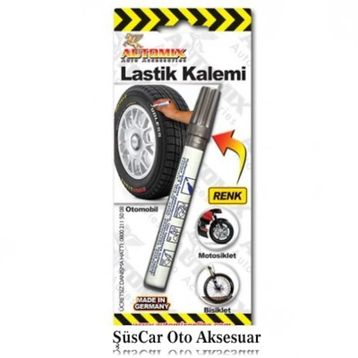 Automix Beyaz Oto Lastik Kalemi