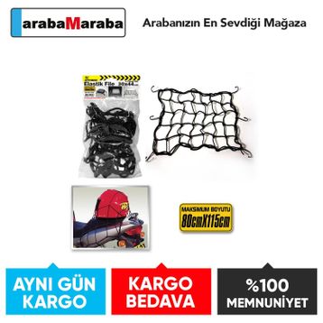 Automıx Kare Tıp Elastık Bagaj Fılesı