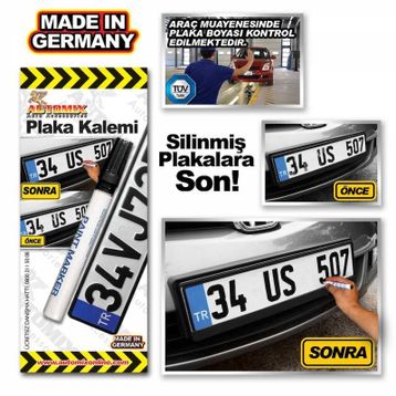 Automix Plaka Rötuş Kalemi