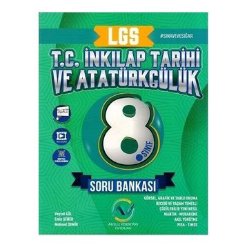 Av Akıllı Versiyon Yayınları 8. Sınıf LGS T.C. İnkılap Tarihi ve Atatürkçülük Soru Bankası