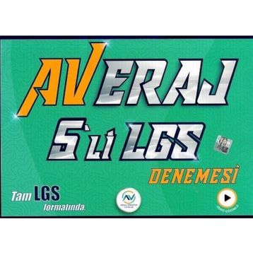 Av Yayınları Akıllı Versiyon Yayınları 8. Sınıf LGS 5'li Averaj Deneme