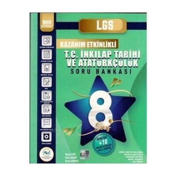 Av Yayınları Av Akıllı Versiyon Yayınları 8. Sınıf LGS T. C. İnkılap Tarihi ve Atatürkçülük Soru Bankası
