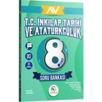 Av Yayınları Av Akıllı Versiyon Yayınları 8. Sınıf LGS T. C. İnkılap Tarihi ve Atatürkçülük Soru Bankası