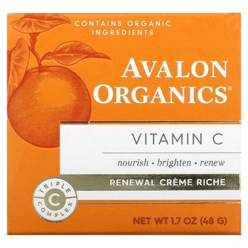 Avalon Organics 48 gr C Vitaminli Zengin Yenileme Yüz Kremi