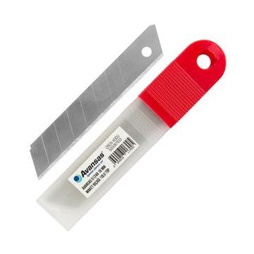 Avansas 01248 18 mm 10'lu Tüp Maket Bıçağı Yedeği