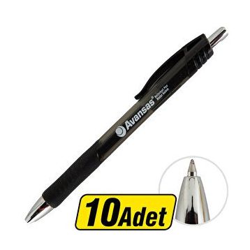 Avansas 989 0.5 mm Siyah 10 Adet Roller Kalem