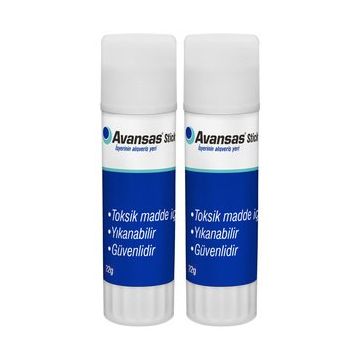 Avansas AV1513 22 gr 2'li Stick Yapıştırıcı