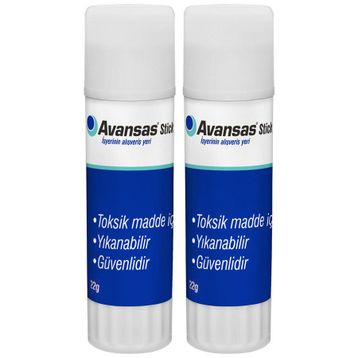 Avansas AV1513 22 gr 2'li Stick Yapıştırıcı