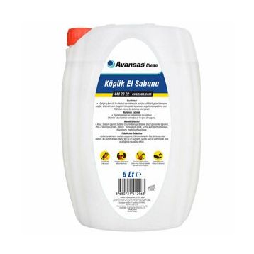 Avansas Clean 5 lt Köpük El Sabunu