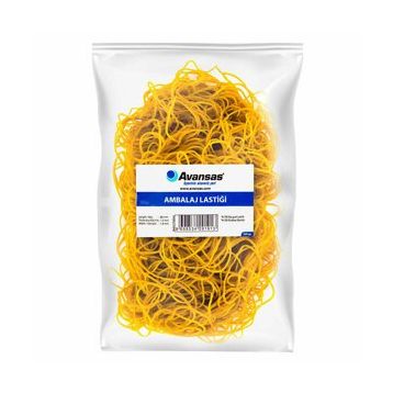 Avansas Kauçuk 500 gr Paket Lastiği