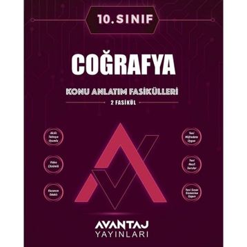 Avantaj Yayınları 10. Sınıf Coğrafya Konu Anlatım Fasikülleri