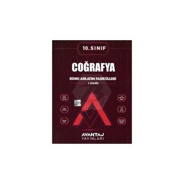 Avantaj Yayınları 10. Sınıf Coğrafya Konu Anlatım Fasikülleri
