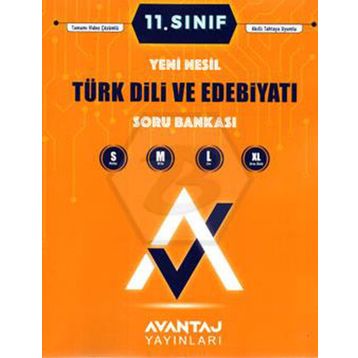 Avantaj Yayınları 11. Sınıf Türk Dili ve Edebiyatı Soru Bankası