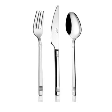 Avcı 764 36 Parça Duru Çatal Bıçak Kaşık Takımı