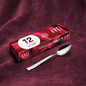 Avcı Ay Işığı 12 Adet Çay Kaşığı