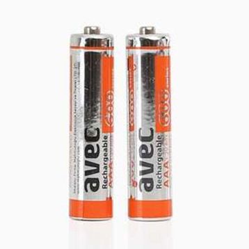 Avec 600 Mah 2'li Şarjlı İnce Kalem Pil