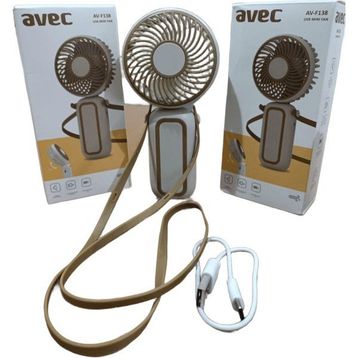 Avec F138 Renkli USB Mini Fan Vantilatör