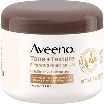 Aveeno 227 gr Tone+Texture Eksfoliye Edici ve Nemlendirici Gece Vücut Kremi