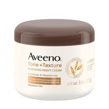 Aveeno 227 gr Tone+Texture Eksfoliye Edici ve Nemlendirici Gece Vücut Kremi