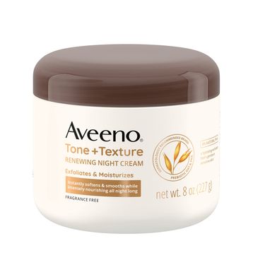 Aveeno 227 gr Tone+Texture Eksfoliye Edici ve Nemlendirici Gece Vücut Kremi