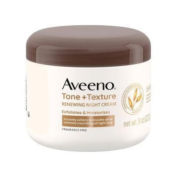 Aveeno 227 gr Tone+Texture Eksfoliye Edici ve Nemlendirici Gece Vücut Kremi
