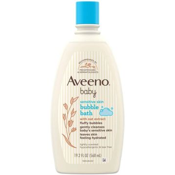 Aveeno Baby Sensitive Skin 568 ml Banyo Köpüğü