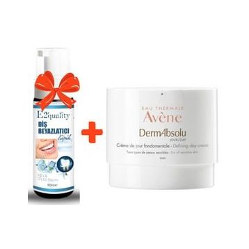 Avene 40 ml Dermabsolu Canlandırıcı Ve Sıkılaştırıcı Gündüz Kremi+E2'quality Diş Beyazlatıcı Köpük