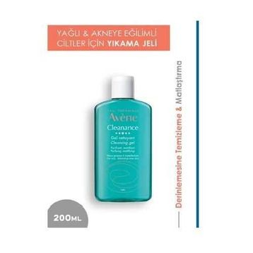 Avene Cleanance 200 ml Karma ve Yağlı Ciltler için Temizleme Jeli