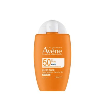 Avene Ultra Fluid Invisible SPF50 Normal ve Karma Ciltler için Çok Yüksek Korumalı 50 ml Güneş Kremi