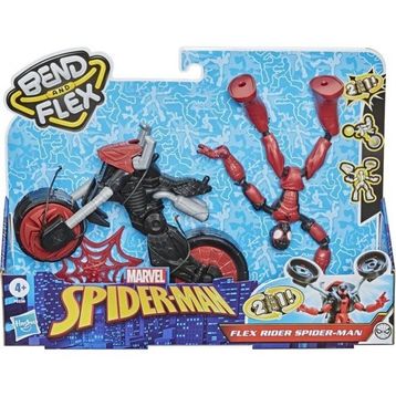 Avengers F0236 Bend & Flex Araç Ve Spiderman