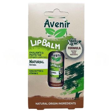 Avenir Vegan Natural Stick Lip Balm