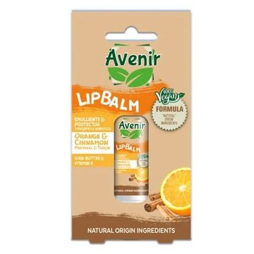 Avenir Vegan Orange & Cinnamon Stick Lip Balm