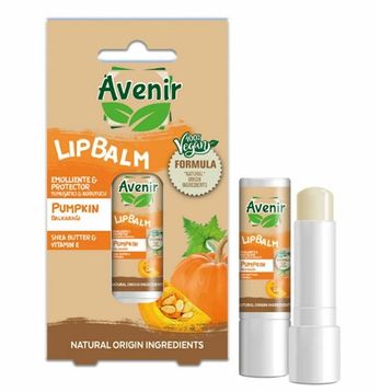 Avenir Vegan Pumpkin Stick Lip Balm